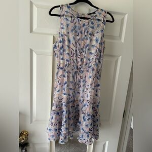 Tommy Hilfiger Blue and Pink Floral Dress
